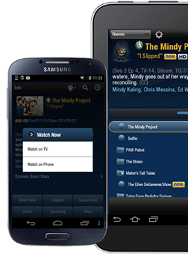 EXP TiVo® app update for Android devices
