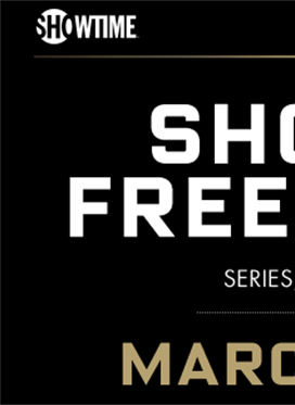 Showtime Free Preview Weekend