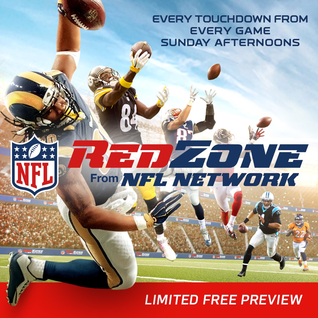 NFL, NFL + COMMERCIAL, NFL +, NFL NETWORK, NFL REDZONE, NFL +, LIVE  GAMES ON MOBILE