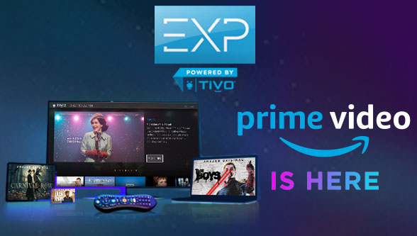 Amazon Prime Video now available on EXP!