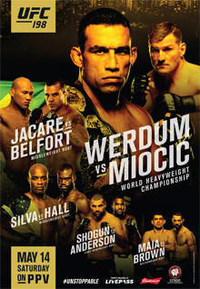 UFC 198: Werdum vs. Miocic this Saturday!
