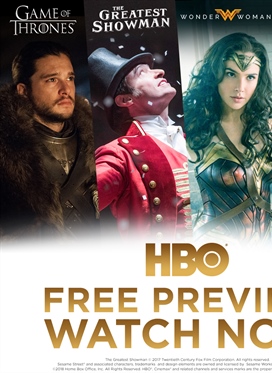 HBO and Cinemax Thanksgiving Free Preview