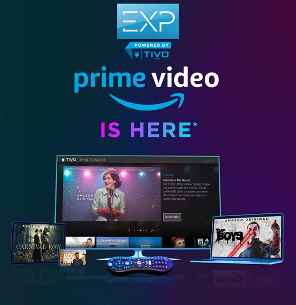Amazon Prime Video now available on EXP!