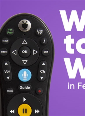 What to Watch in February!