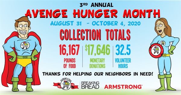 Armstrong Helps to Feed the Hungry