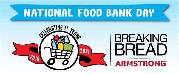 Friday, September 3rd is National Food Bank Day